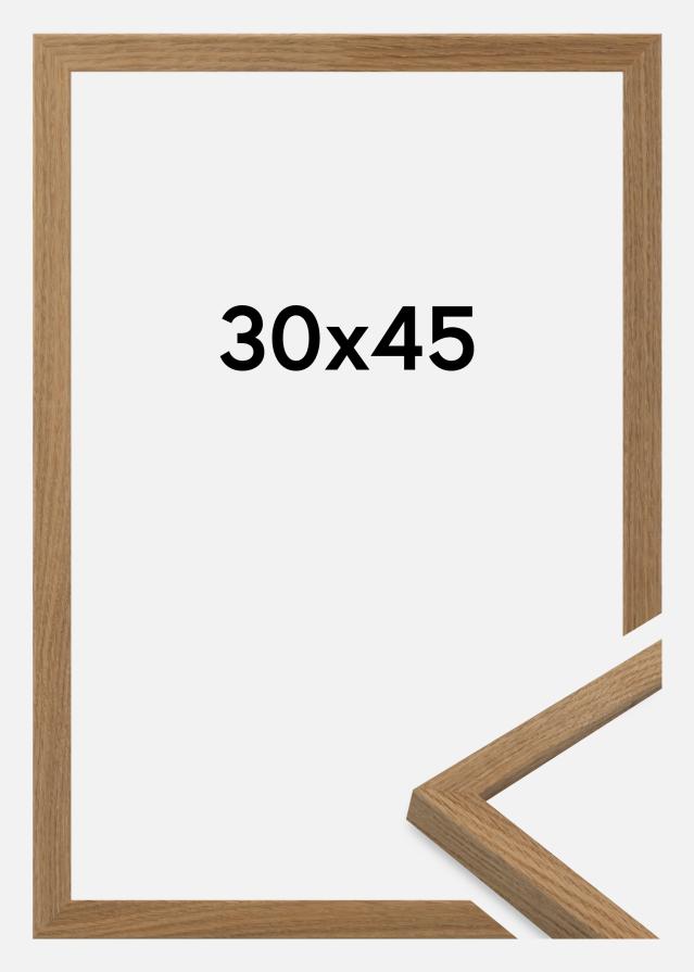 Jämtlands Ramfabrik Frame Salisbury Acrylic Glass Oak 30x45 cm