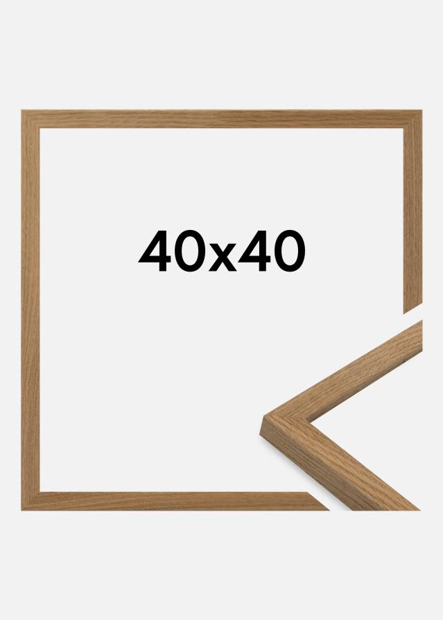 Jämtlands Ramfabrik Frame Salisbury Acrylic Glass Oak 40x40 cm