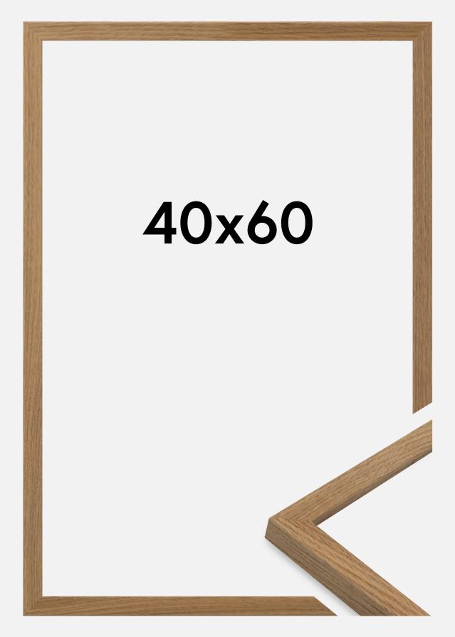 Jämtlands Ramfabrik Frame Salisbury Acrylic Glass Oak 40x60 cm