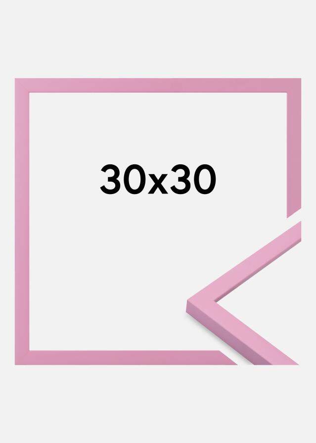 Jämtlands Ramfabrik Frame Kent Acrylic Glass Pink 30x30 cm