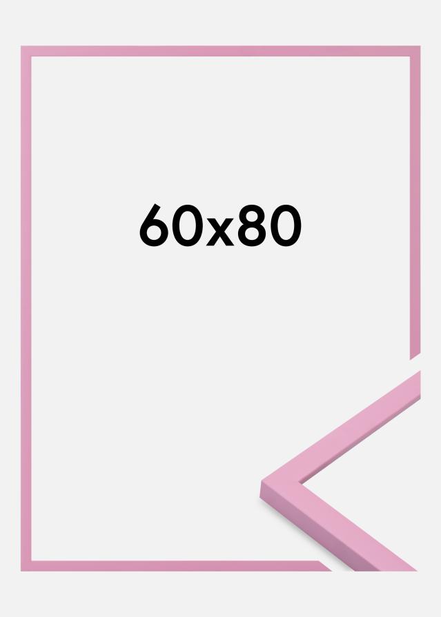 Jämtlands Ramfabrik Frame Kent Acrylic Glass Pink 60x80 cm