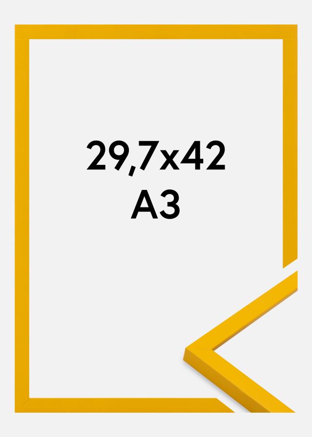 Jämtlands Ramfabrik Frame Kent Acrylic Glass Gold 29.7x42 cm (A3)