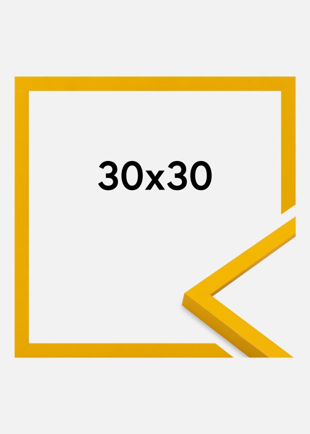 Jämtlands Ramfabrik Frame Kent Acrylic Glass Gold 30x30 cm