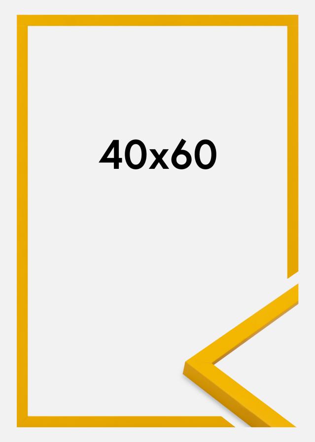 Jämtlands Ramfabrik Frame Kent Acrylic Glass Gold 40x60 cm