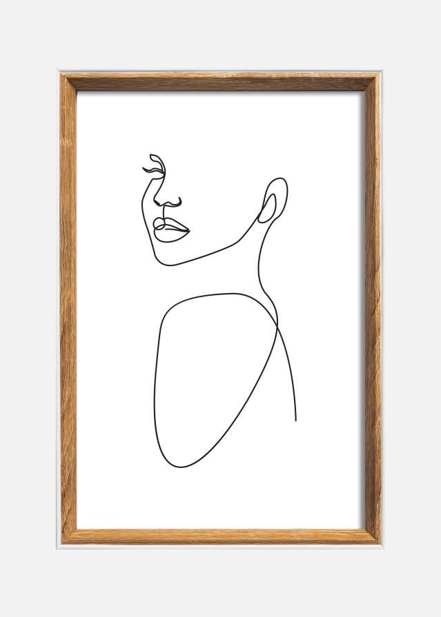 Walther Frame Silhouette Walnut 20x30 cm