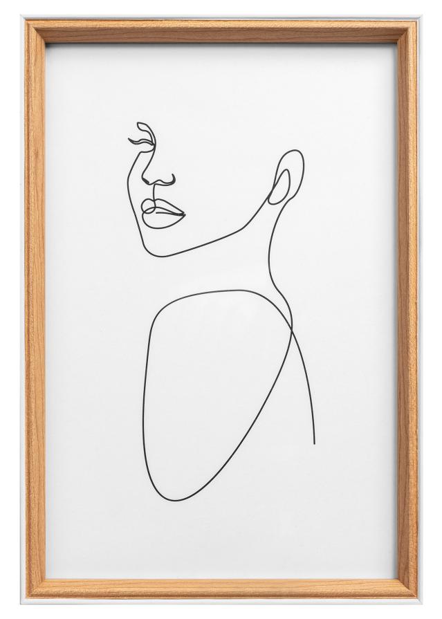 Walther Frame Silhouette Oak 20x30 cm