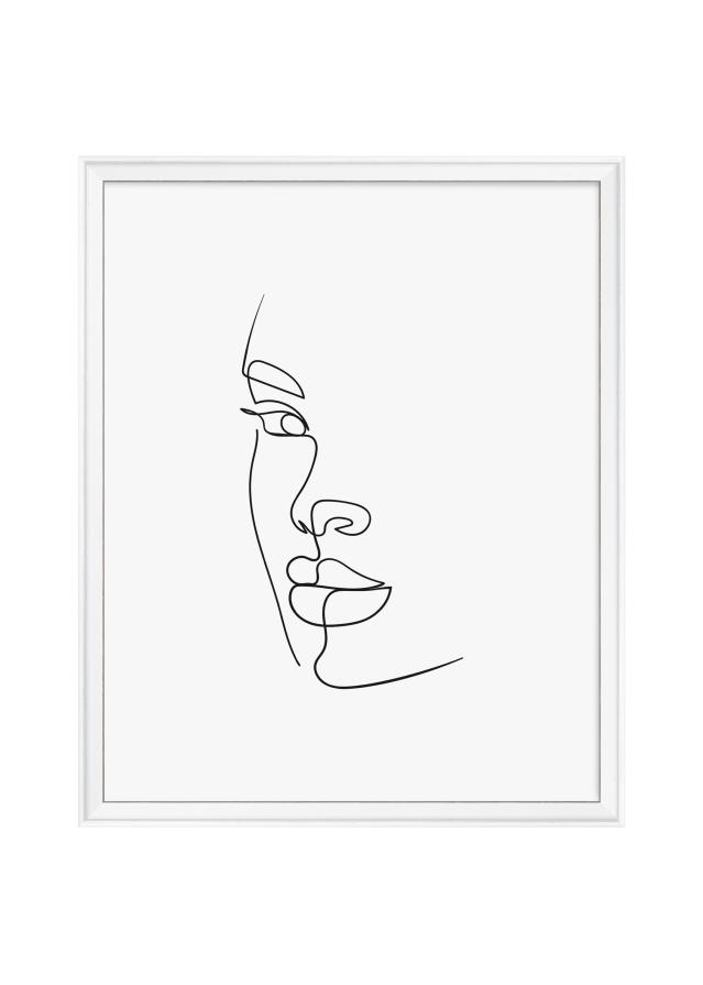 Walther Frame Silhouette White 40x50 cm