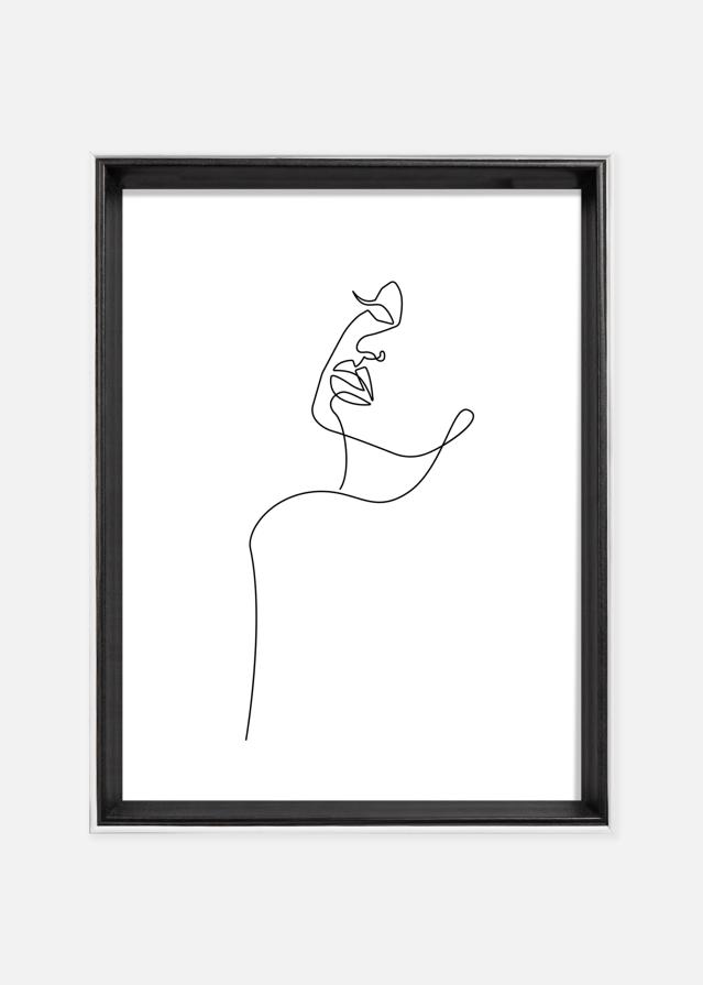 Walther Frame Silhouette Black 18x24 cm