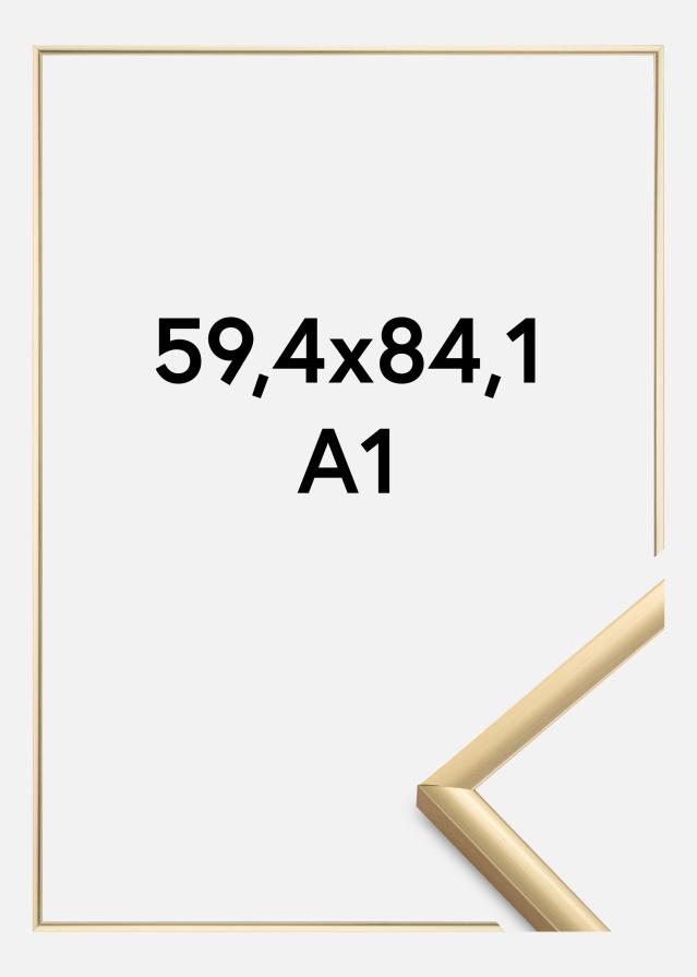 BGA Frame New Lifestyle Acrylic glass Gold 59,4x84 cm (A1)