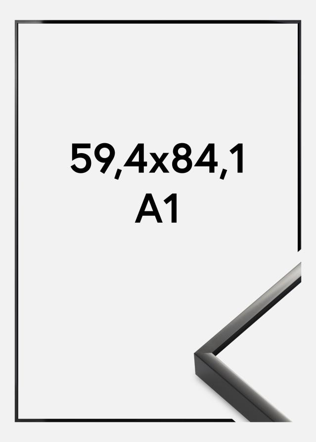 Nielsen Frame Nielsen Premium Alpha Glossy Black 59,4x84,1 cm (A1)