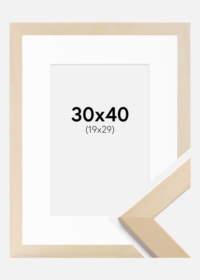 Ram med passepartou Frame Trendline Nature 30x40 cm - Mounts White 20x30 cm