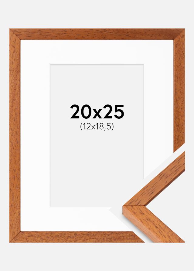 Ram med passepartou Frame Ares Cherry 20x25 cm - Mounts White 13x19.5 cm