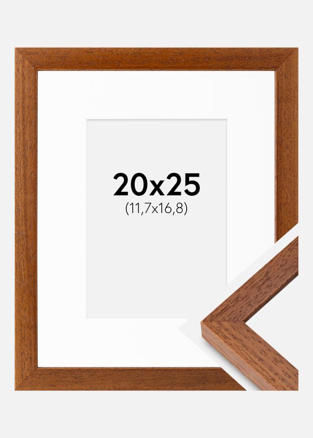 Ram med passepartou Frame Hermes Book 20x25 cm - Mounts White 5x7 inches