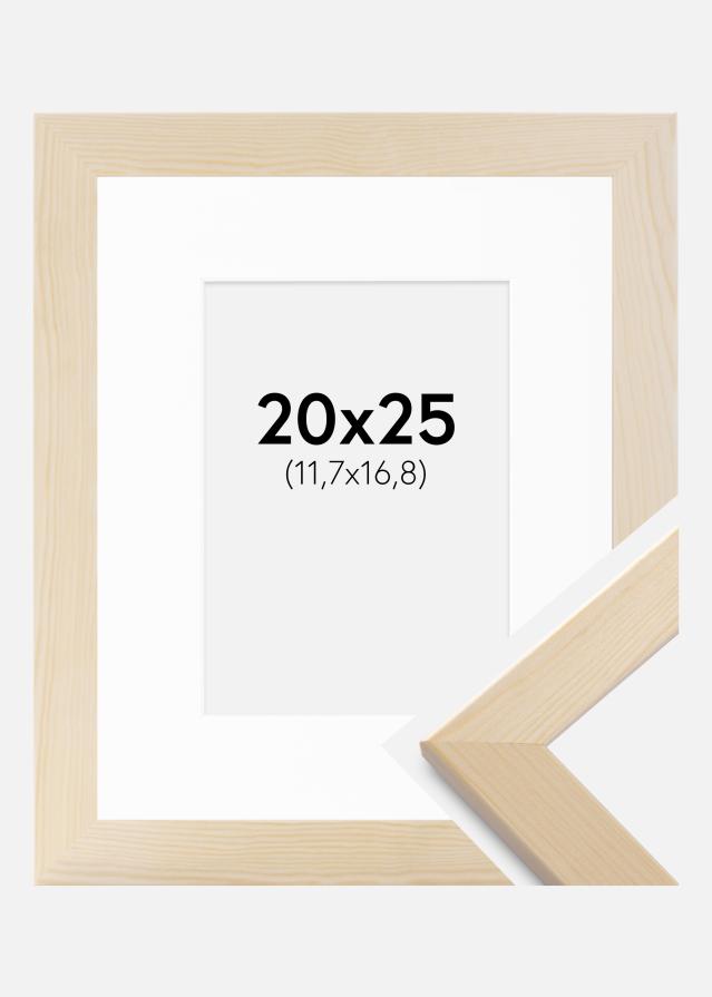 Ram med passepartou Frame Trendline Nature 20x25 cm - Mounts White 5x7 inches