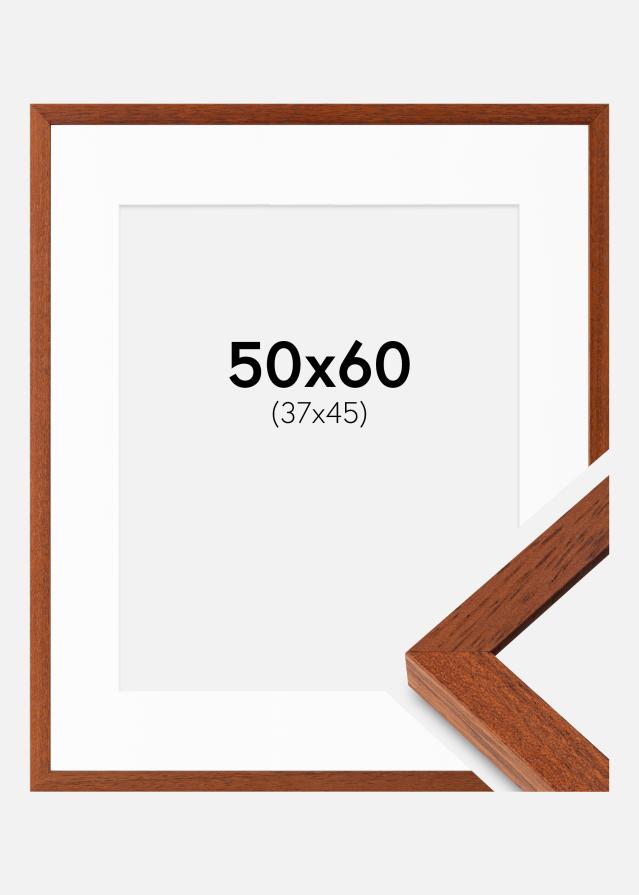 Ram med passepartou Frame Hermes Cherry 50x60 cm - Mounts White 38x46 cm