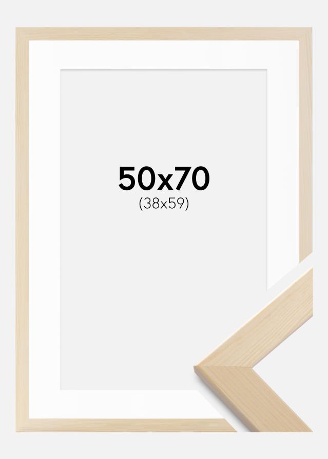 Ram med passepartou Frame Trendline Nature 50x70 cm - Mounts White 39x60 cm