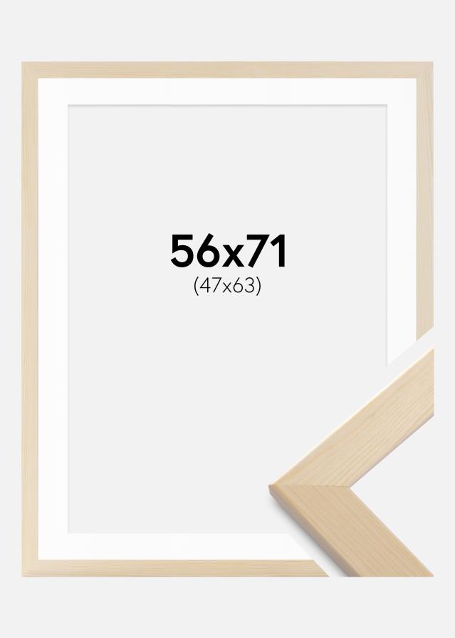 Ram med passepartou Frame Trendline Nature 56x71 cm - Mounts White 48x64 cm