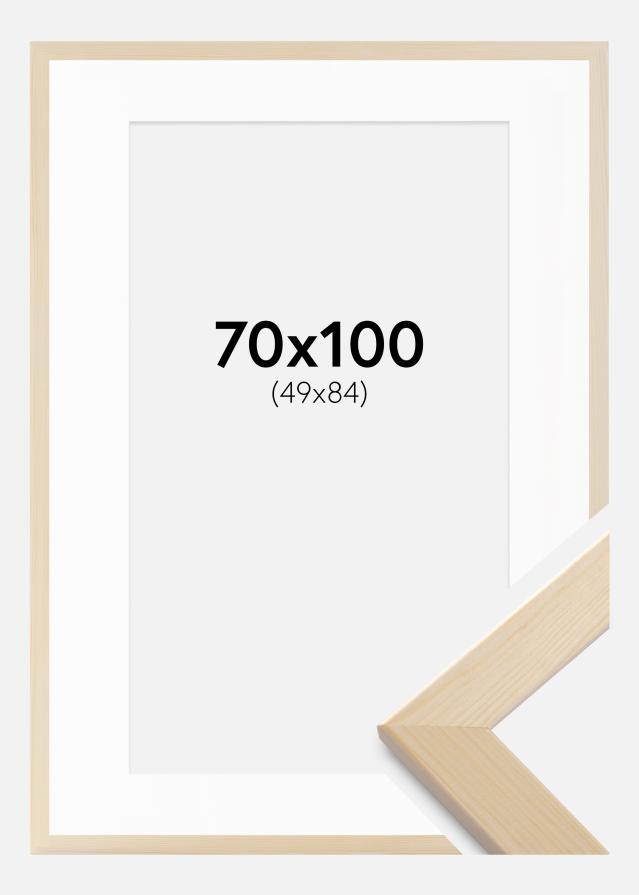 Ram med passepartou Frame Trendline Nature 70x100 cm - Mounts White 50x85 cm