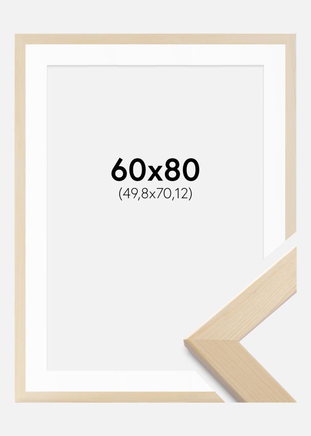 Ram med passepartou Frame Trendline Nature 60x80 cm - Mounts White 20x28 inches