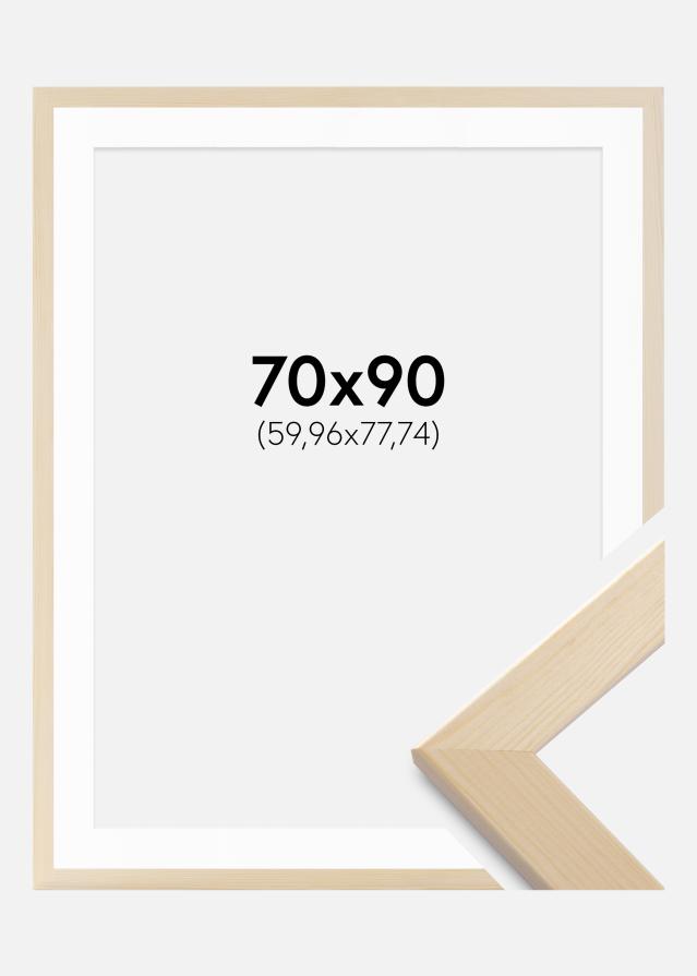 Ram med passepartou Frame Trendline Nature 70x90 cm - Mounts White 24x31 inches