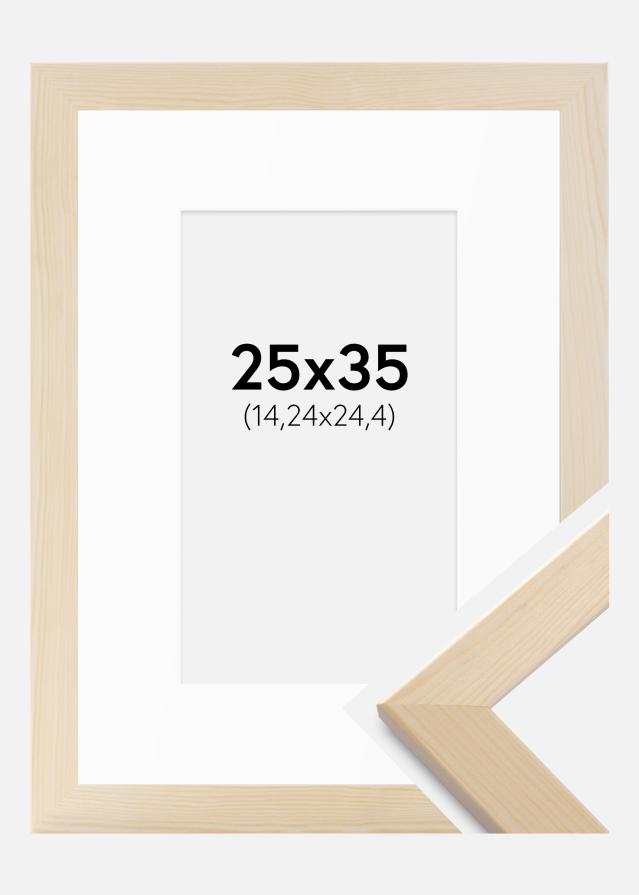 Ram med passepartou Frame Trendline Nature 25x35 cm - Mounts White 6x10 inches