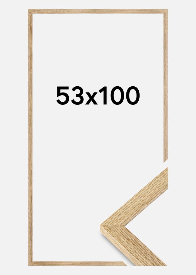 Jämtlands Ramfabrik Frame Selection Acrylic Glass Oak 53x100 cm
