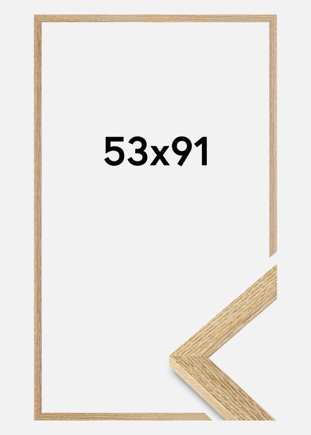 Jämtlands Ramfabrik Frame Selection Acrylic Glass Oak 53x91 cm