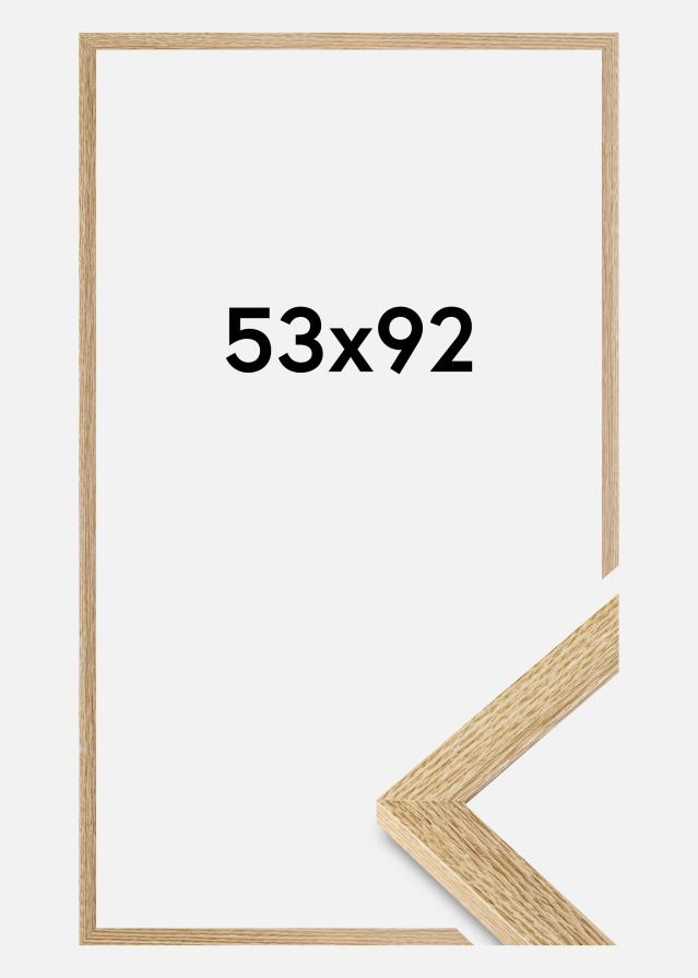 Jämtlands Ramfabrik Frame Selection Acrylic Glass Oak 53x92 cm