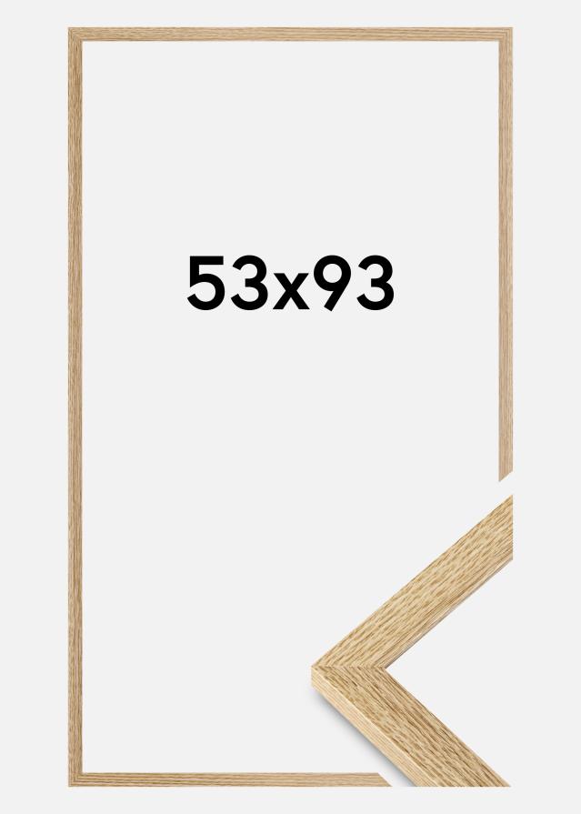 Jämtlands Ramfabrik Frame Selection Acrylic Glass Oak 53x93 cm