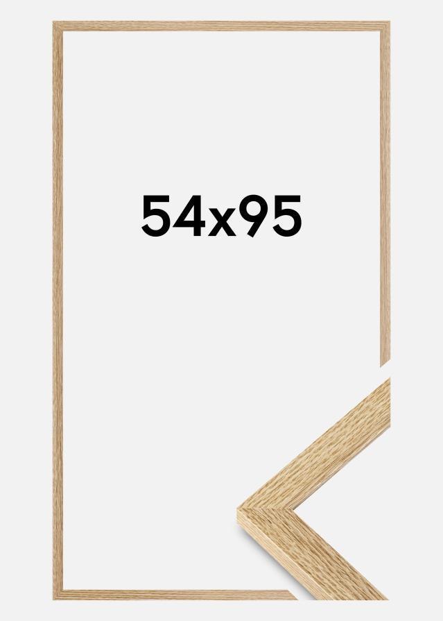 Jämtlands Ramfabrik Frame Selection Acrylic Glass Oak 54x95 cm