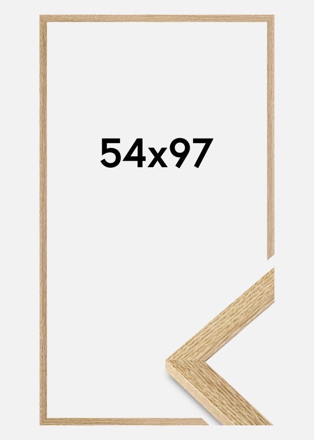 Jämtlands Ramfabrik Frame Selection Acrylic Glass Oak 54x97 cm