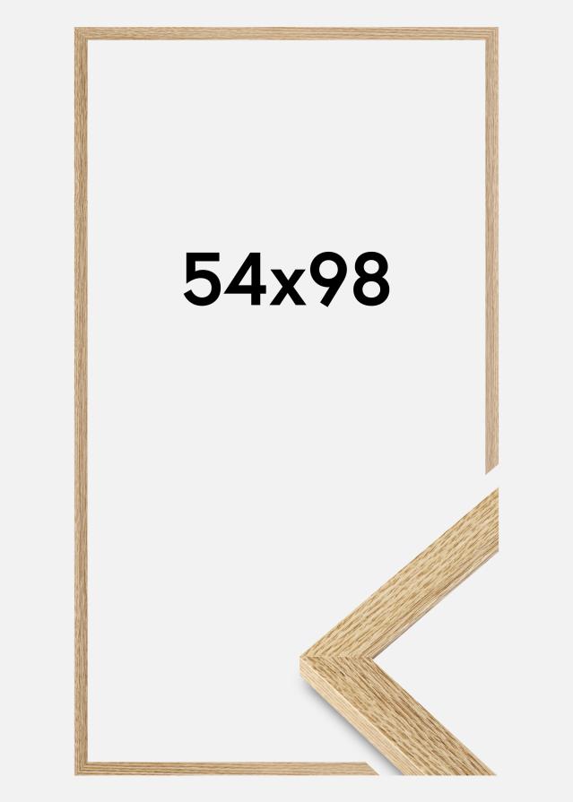 Jämtlands Ramfabrik Frame Selection Acrylic Glass Oak 54x98 cm