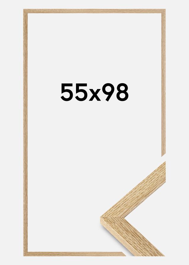 Jämtlands Ramfabrik Frame Selection Acrylic Glass Oak 55x98 cm