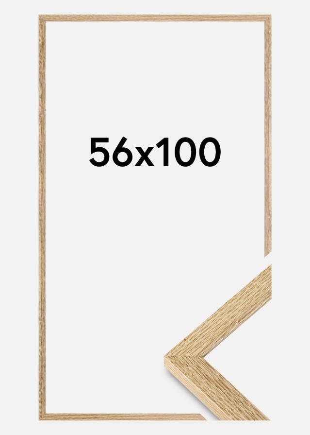Jämtlands Ramfabrik Frame Selection Acrylic Glass Oak 56x100 cm