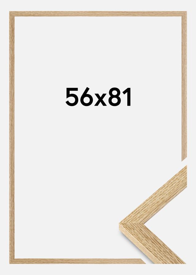 Jämtlands Ramfabrik Frame Selection Acrylic Glass Oak 56x81 cm