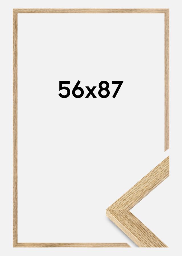 Jämtlands Ramfabrik Frame Selection Acrylic Glass Oak 56x87 cm