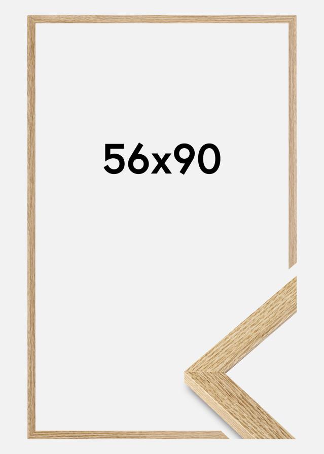 Jämtlands Ramfabrik Frame Selection Acrylic Glass Oak 56x90 cm