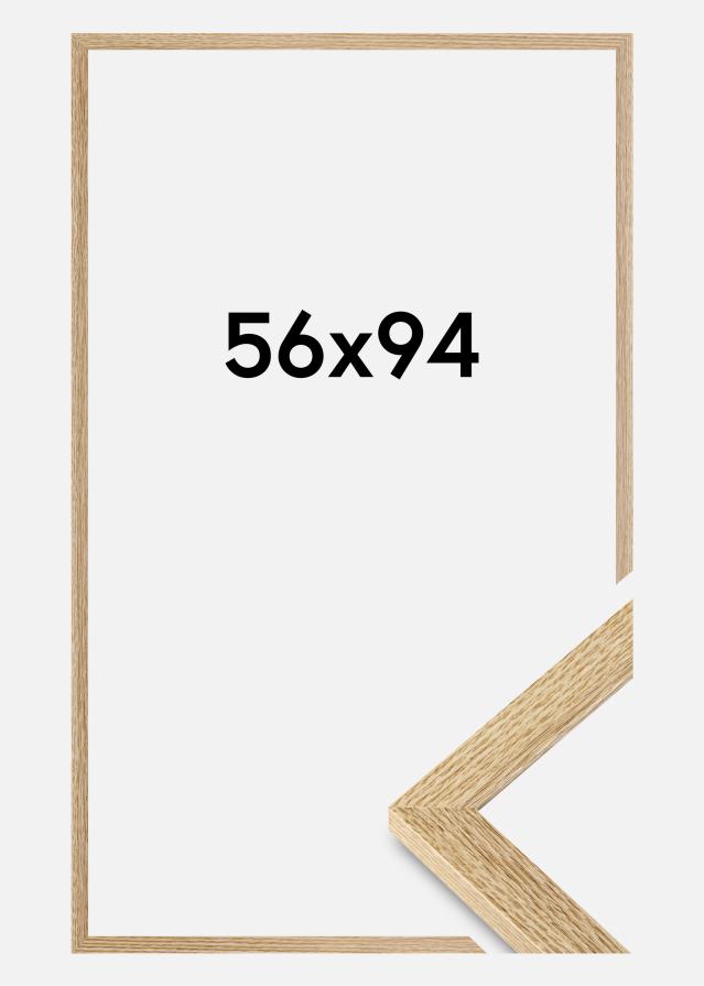 Jämtlands Ramfabrik Frame Selection Acrylic Glass Oak 56x94 cm