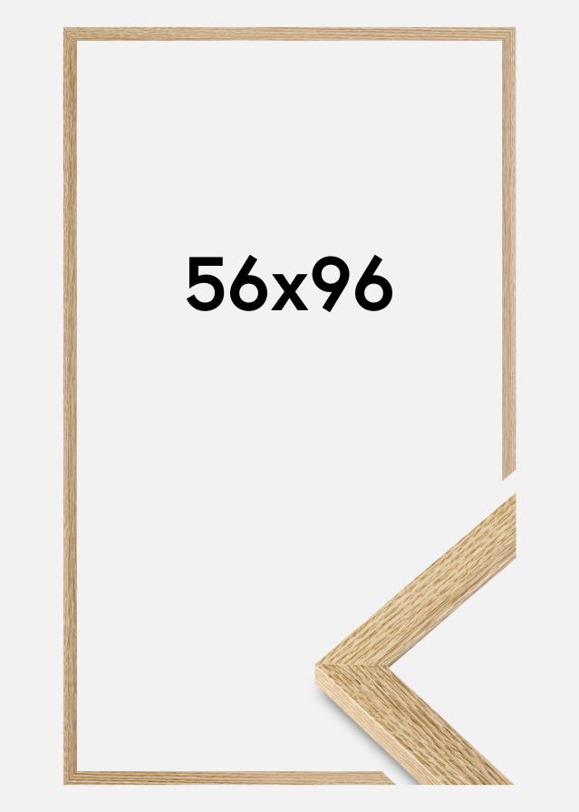 Jämtlands Ramfabrik Frame Selection Acrylic Glass Oak 56x96 cm