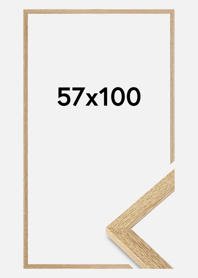 Jämtlands Ramfabrik Frame Selection Acrylic Glass Oak 57x100 cm