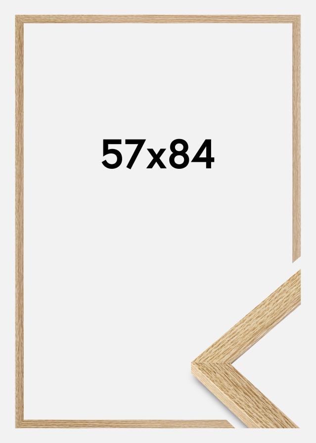 Jämtlands Ramfabrik Frame Selection Acrylic Glass Oak 57x84 cm