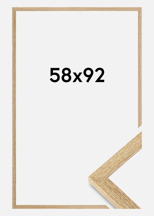 Jämtlands Ramfabrik Frame Selection Acrylic Glass Oak 58x92 cm
