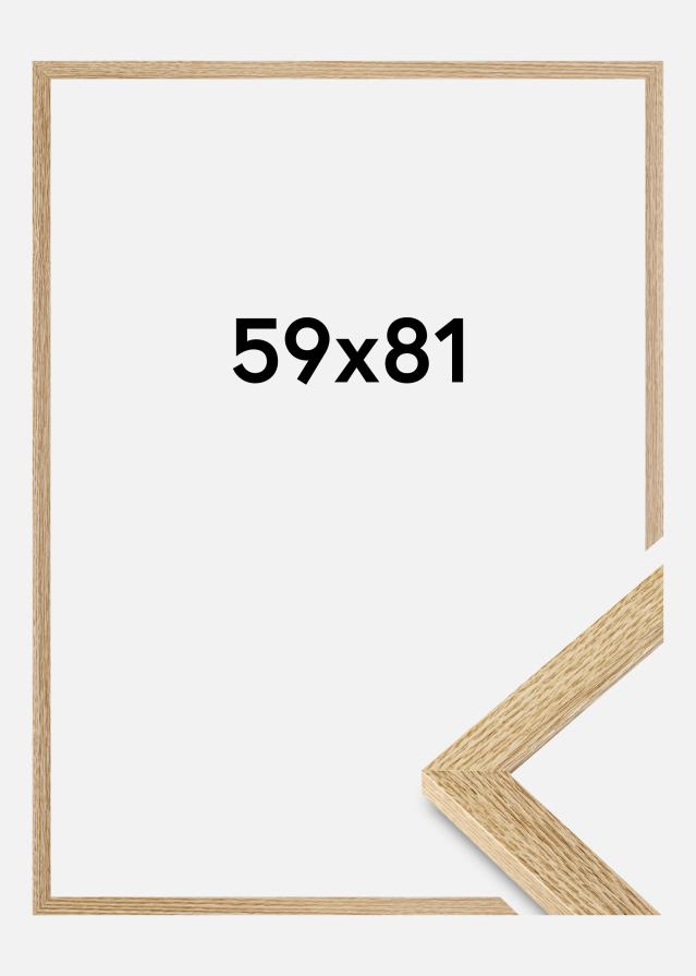 Jämtlands Ramfabrik Frame Selection Acrylic Glass Oak 59x81 cm