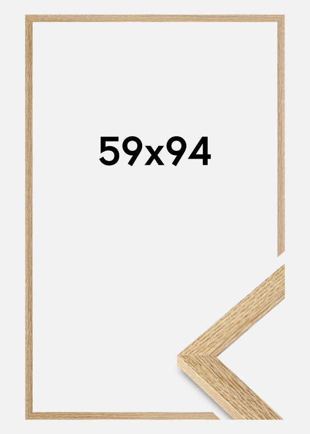 Jämtlands Ramfabrik Frame Selection Acrylic Glass Oak 59x94 cm