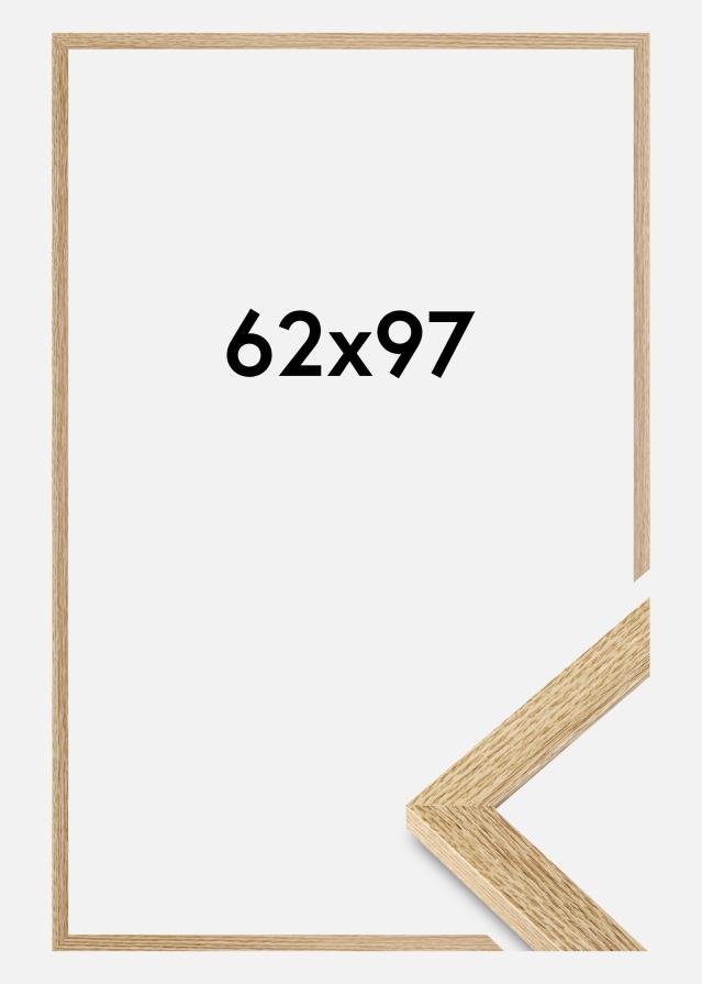 Jämtlands Ramfabrik Frame Selection Acrylic Glass Oak 62x97 cm