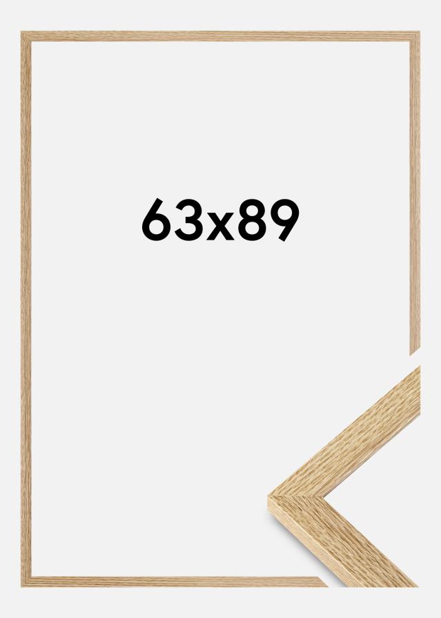Jämtlands Ramfabrik Frame Selection Acrylic Glass Oak 63x89 cm