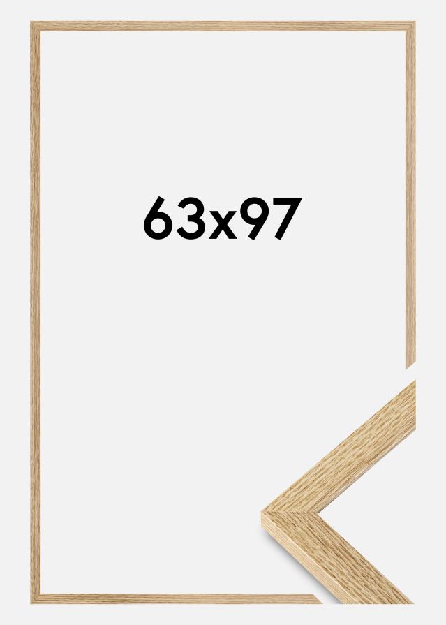 Jämtlands Ramfabrik Frame Selection Acrylic Glass Oak 63x97 cm