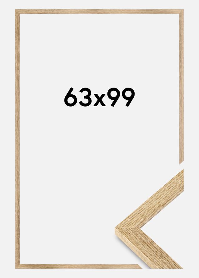 Jämtlands Ramfabrik Frame Selection Acrylic Glass Oak 63x99 cm