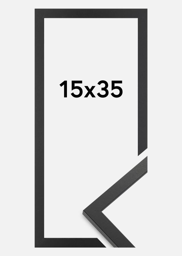 Jämtlands Ramfabrik Frame Trendy Acrylic glass Black 15x35 cm