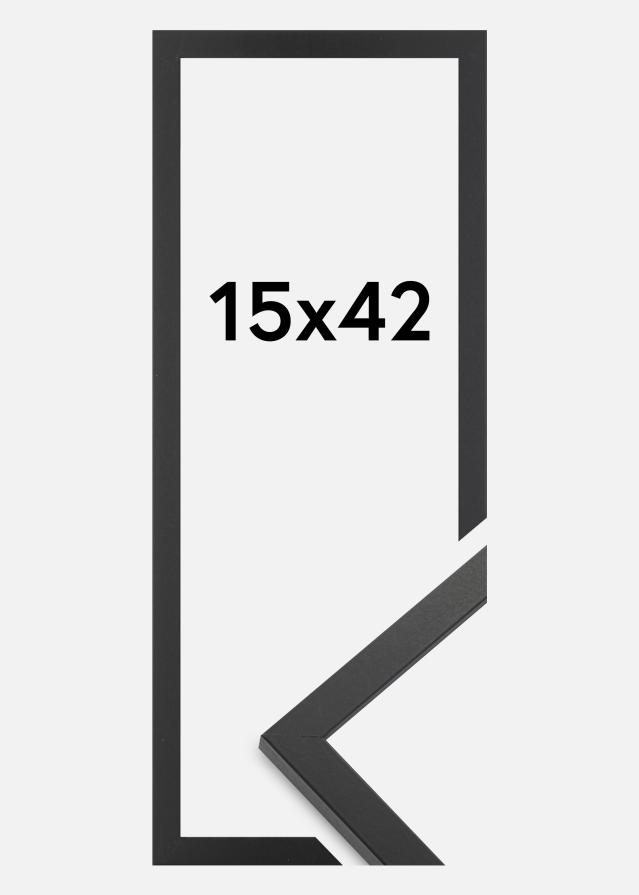 Jämtlands Ramfabrik Frame Trendy Acrylic glass Black 15x42 cm